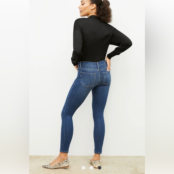 Frame Le Skinny de Jeanne Blue denim jean. Size 29 ankle cut - Picture 3 of 9